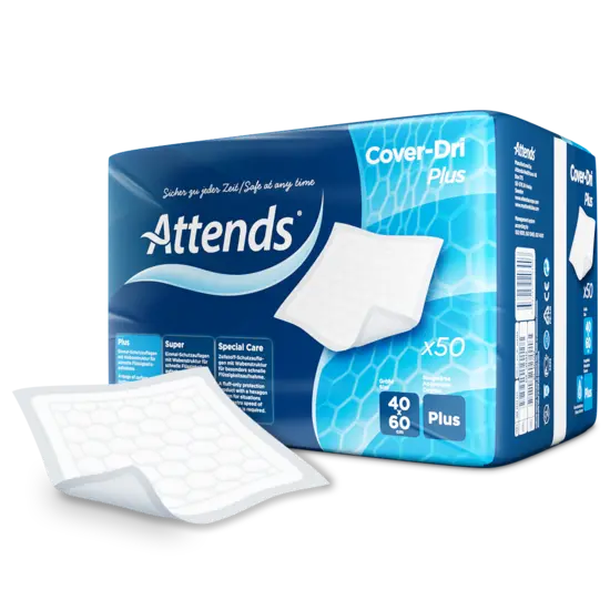 9077_PODLOZKA ATTENDS COVER-DRI PLUS 60X90 CM 30 KS